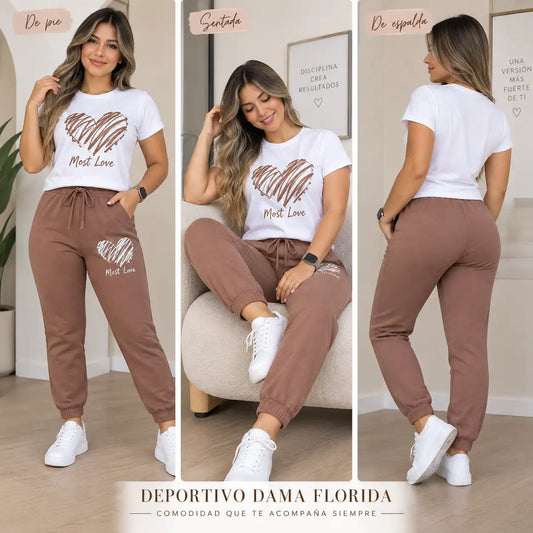 SET CASUAL FLORIDA; Cómoda, linda y lista para tu día