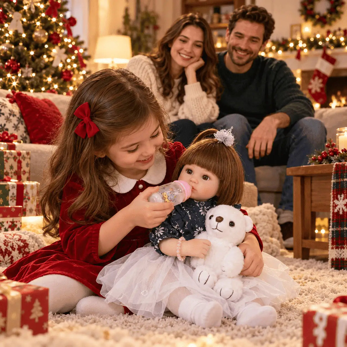 Muñeca de Aspecto Realista - Con Función de Sonido 🎁 GRATIS ACCESORIOS