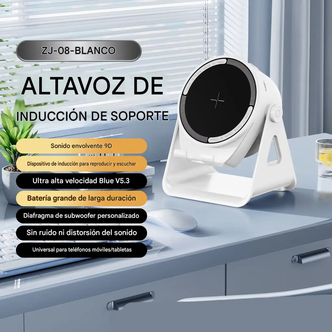 Amplificador de sonido - Potencia el volumen de tu celular al instante