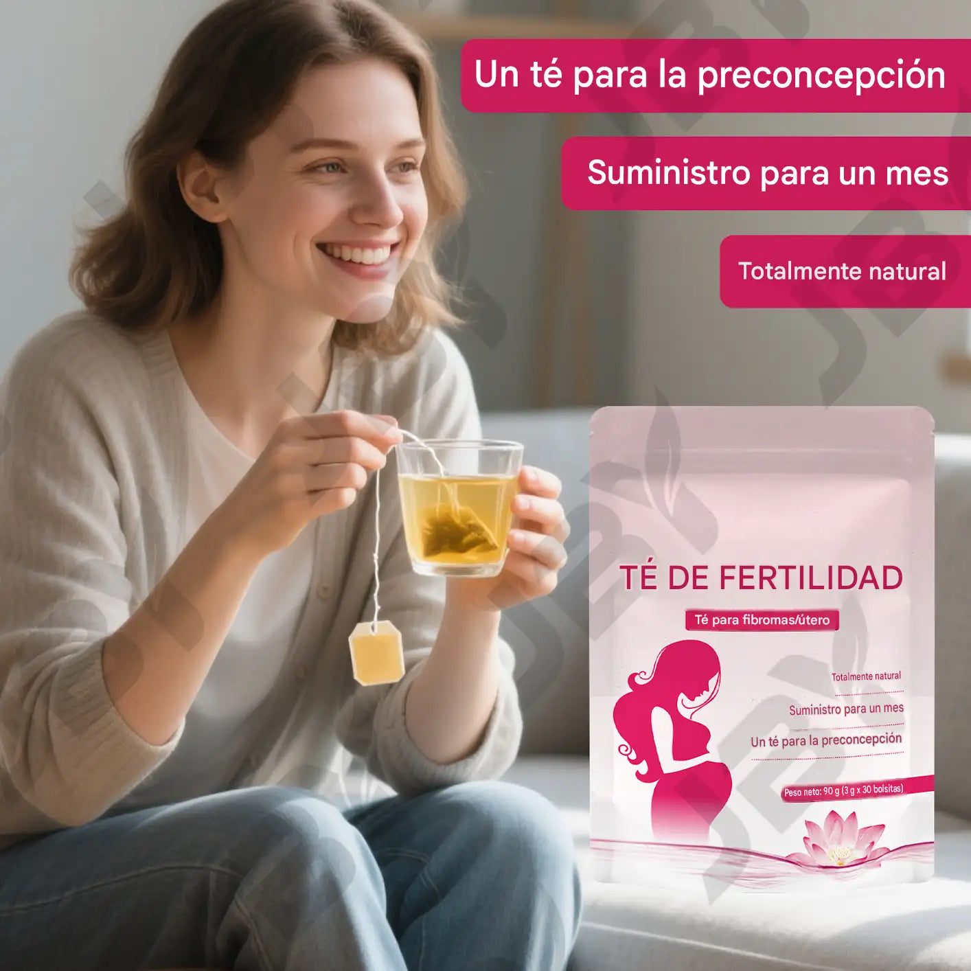 TÉ NATURAL DE FERTILIDAD PARA MUJERES - ¡Porque mereces formar una familia, inicia hoy!❤️
