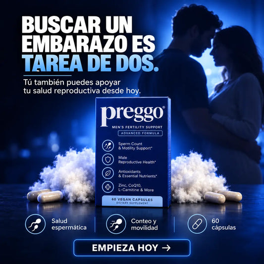 Capsulas de apoyo para tu salud reproductiva - Buscar un bebé es tarea de dos 💙 Preggo®