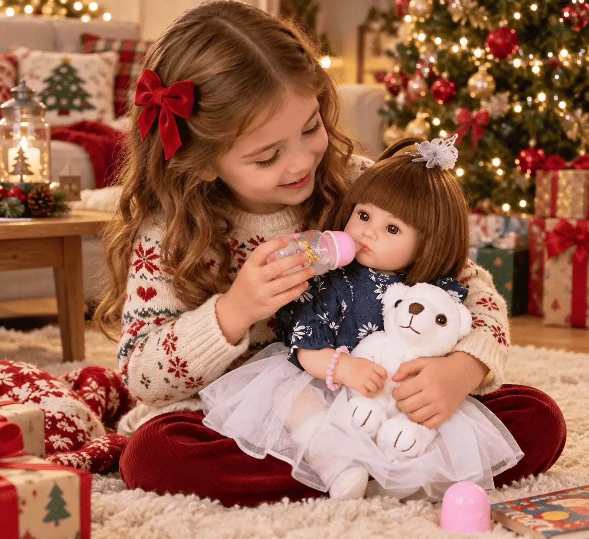 Muñeca de Aspecto Realista - Con Función de Sonido 🎁 GRATIS ACCESORIOS