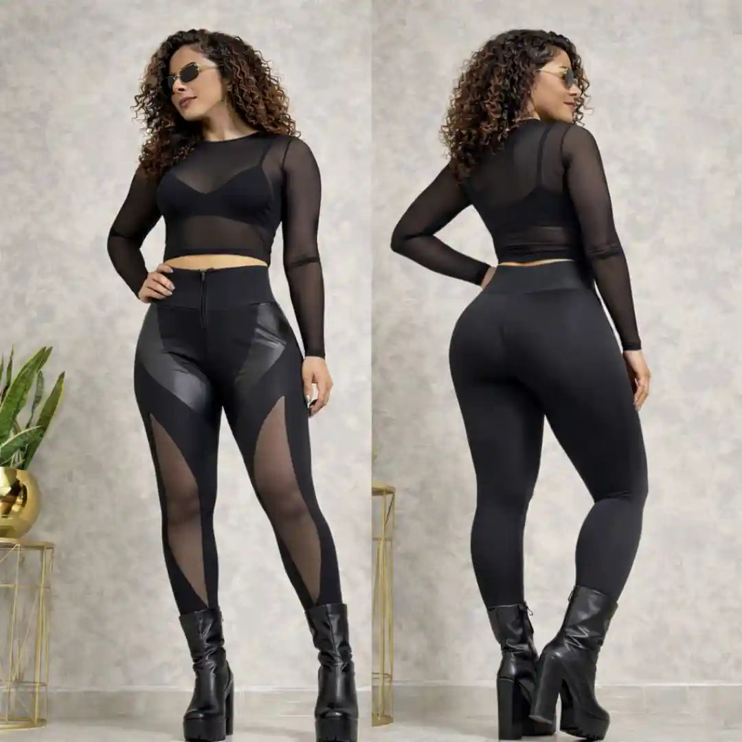 Leggins silueta Latina – Control abdomen, levanta Cola y moldea tu Figura.🔥 Últimas unidades