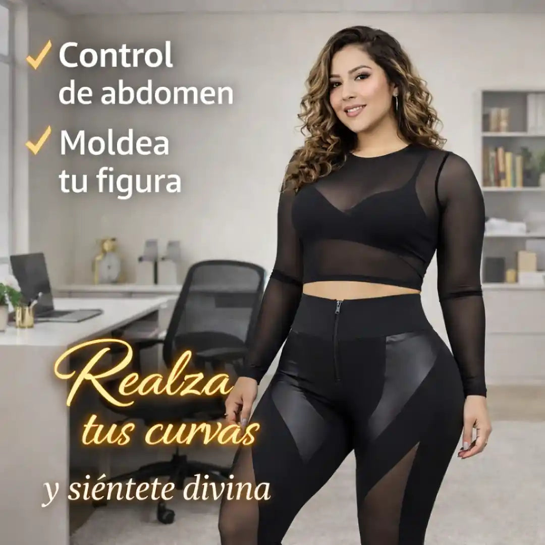 Leggins silueta Latina – Control abdomen, levanta Cola y moldea tu Figura.🔥 Últimas unidades