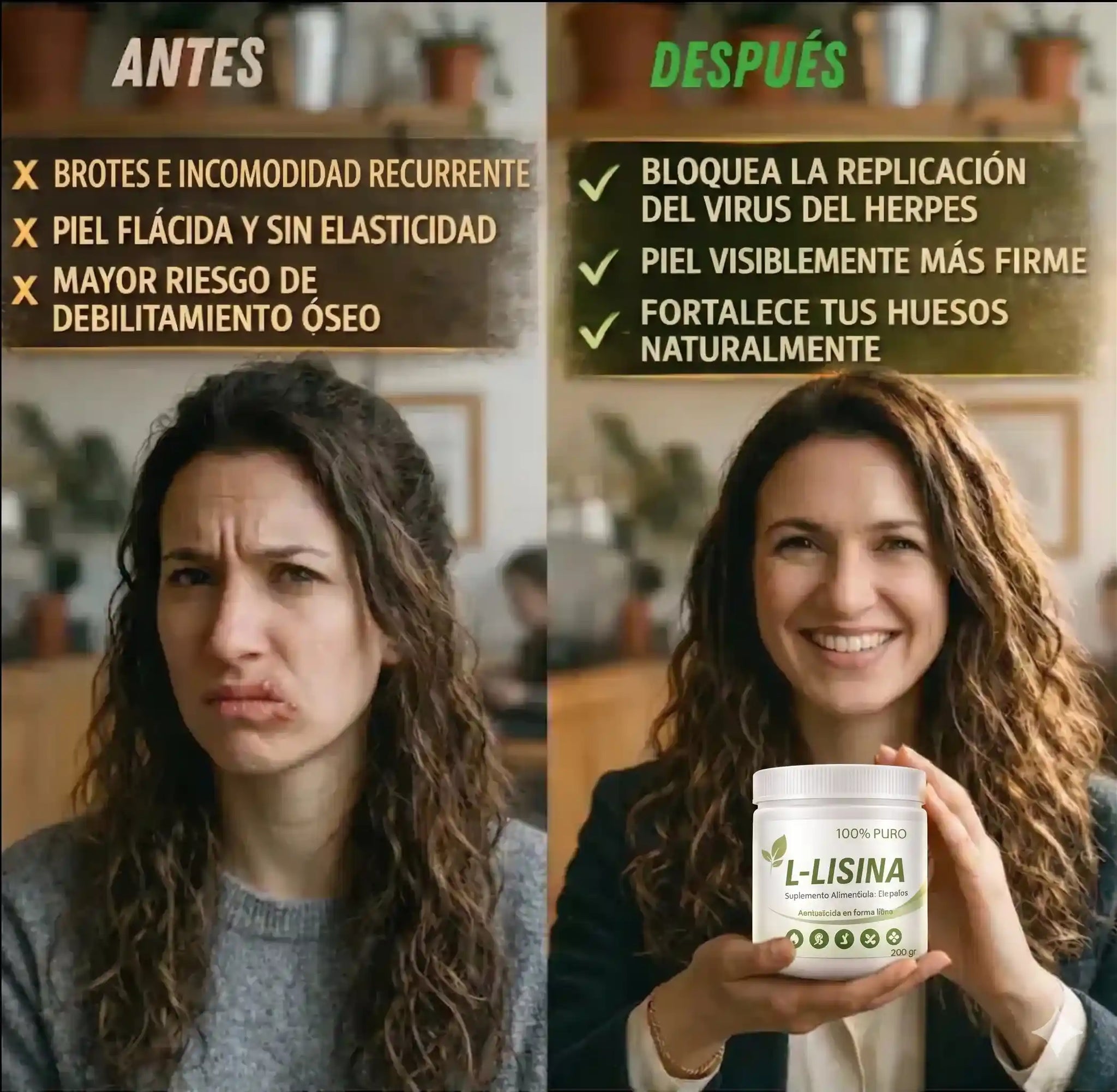 L-Lisina Pura 100% en Polvo: Controla el brote de herpes en tu cuerpo y evita su reaparición.
