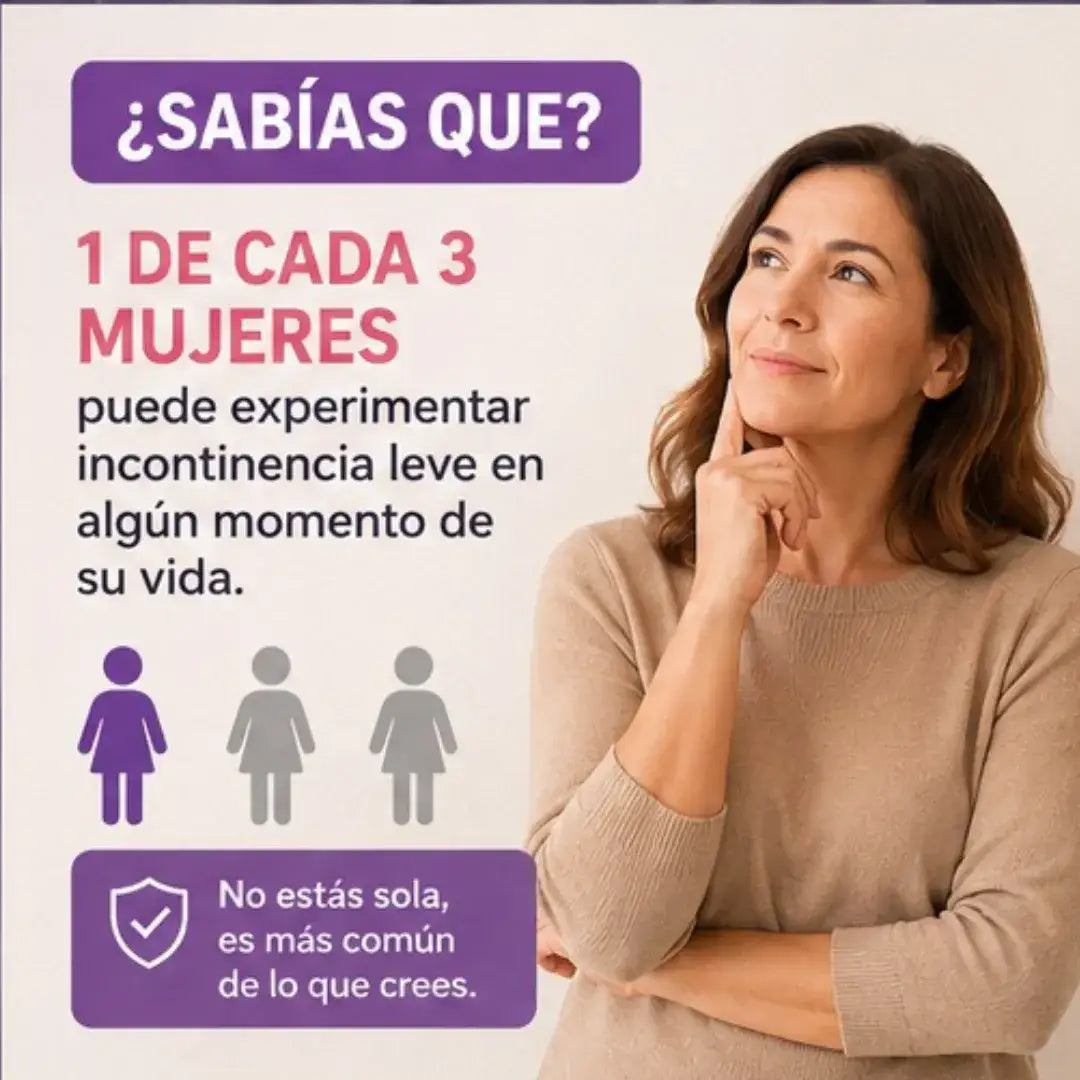 PAGA 1 LLEVA 3 🎁Panty Incontinencia leve- Recupera tu seguridad y luce espectacular sin que nadie note la diferencia