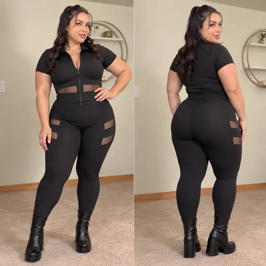 Set Milán - Blusa + Pantalón - Luce una figura más estilizada sin sacrificar tu comodidad! TK