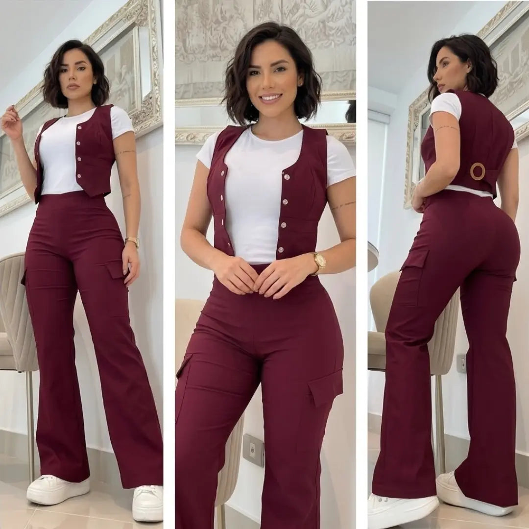 Conjunto LatinaLux de 3 piezas: Moldea tu figura sin apretar y te deja lista en minutos🔥