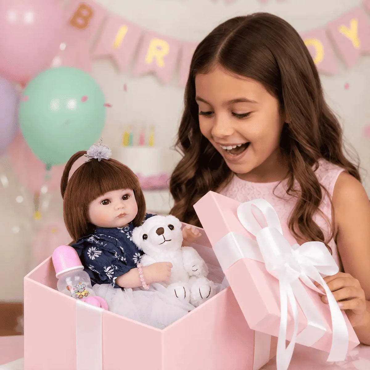 Muñeca de Aspecto Realista - Con Función de Sonido 🎁 GRATIS ACCESORIOS