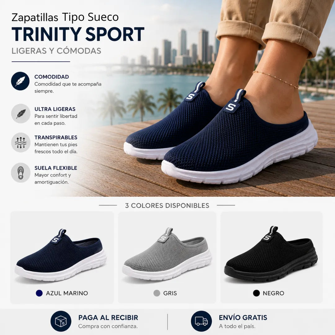 ZAPATILLAS TIPO ZUECO - La comodidad que tus pies agradecerán desde el primer paso.