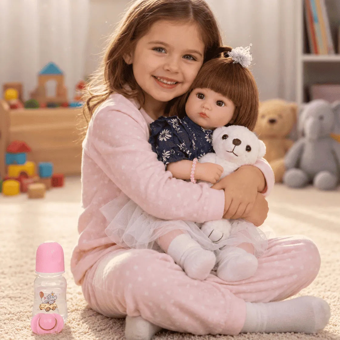Muñeca de Aspecto Realista - Con Función de Sonido 🎁 GRATIS ACCESORIOS
