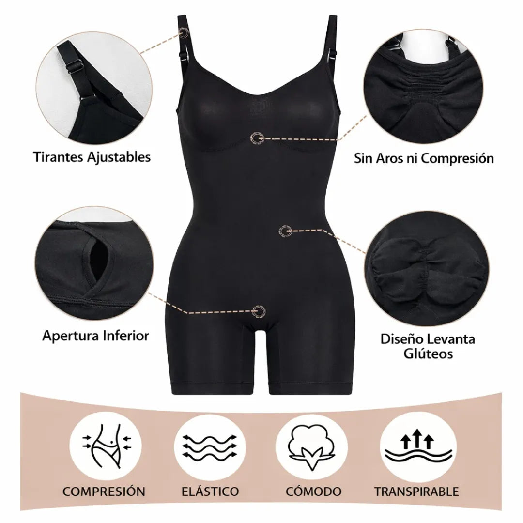 PAGA Y LLEVA 2: Body faja invisible: Esconde los gorditos, levanta la cola y moldea tu figura.🔥 Stock limitado en tallas M y L