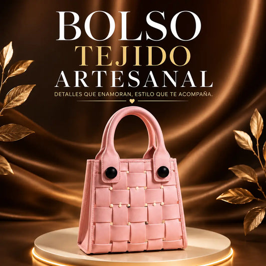 BOLSO TEJIDO ARTESANAL; arreglas tu look al instante!