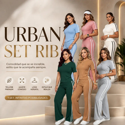 URBAN SET RIB; conjunto hecho para todo!