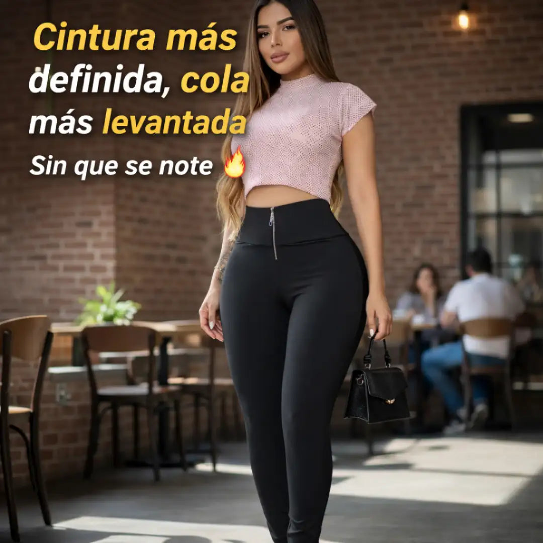 Leggins con faja interna - Cintura más definida, cola más levantada sin que se note 🔥 HOY 50% DE DESCUENTO