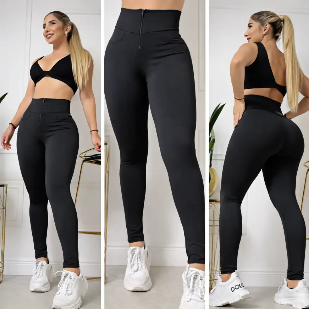 Leggins con faja interna - Cintura más definida, cola más levantada sin que se note 🔥 HOY 50% DE DESCUENTO