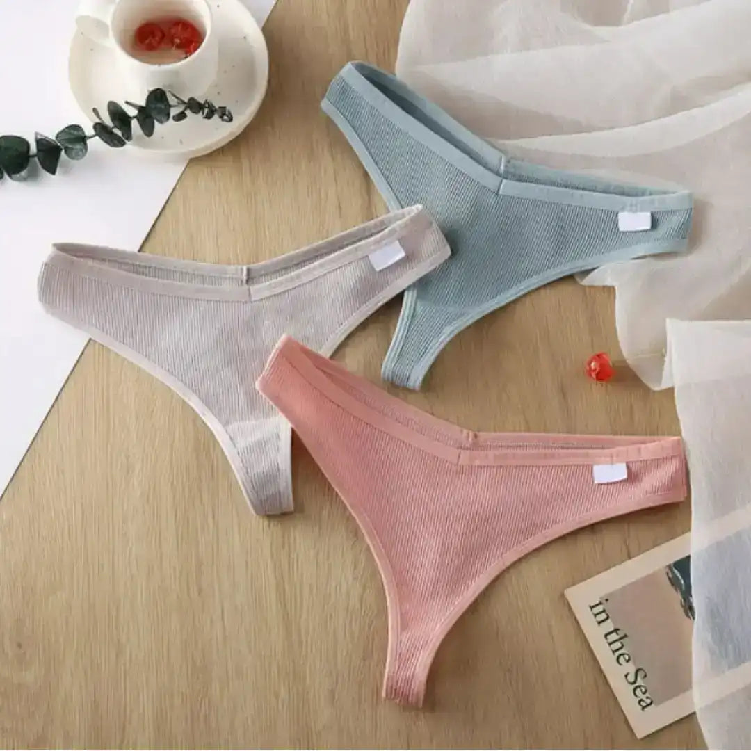 Pantys Comfort Pack x 6 de Algodón – Luce Cómoda, sexy y segura todo el día.🎁 Oferta por hoy