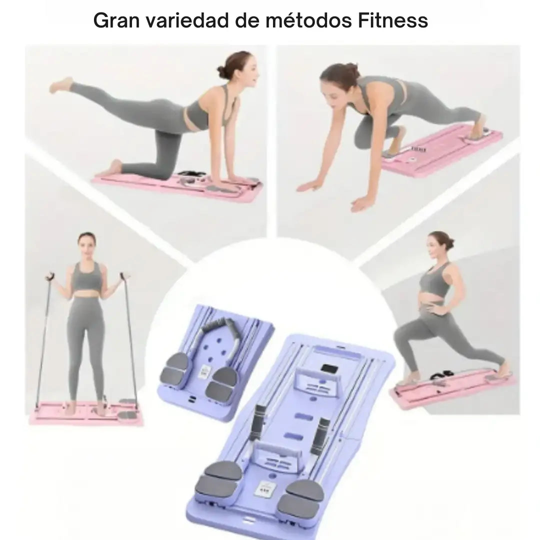Tabla de Pilates Multifuncional-Tonifica todo tu cuerpo en casa sin excusas y cumple por fin esa meta de cada año. 🎁Ultimas unidades