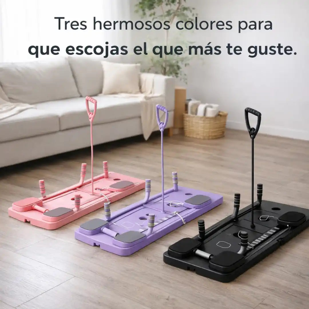 Tabla de Pilates Multifuncional-Tonifica todo tu cuerpo en casa sin excusas y cumple por fin esa meta de cada año. 🎁Ultimas unidades