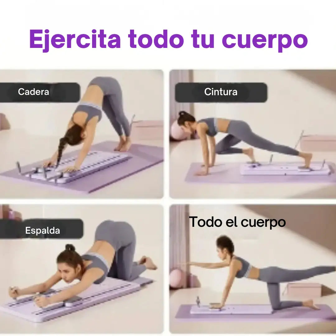 Tabla de Pilates Multifuncional-Tonifica todo tu cuerpo en casa sin excusas y cumple por fin esa meta de cada año. 🎁Ultimas unidades